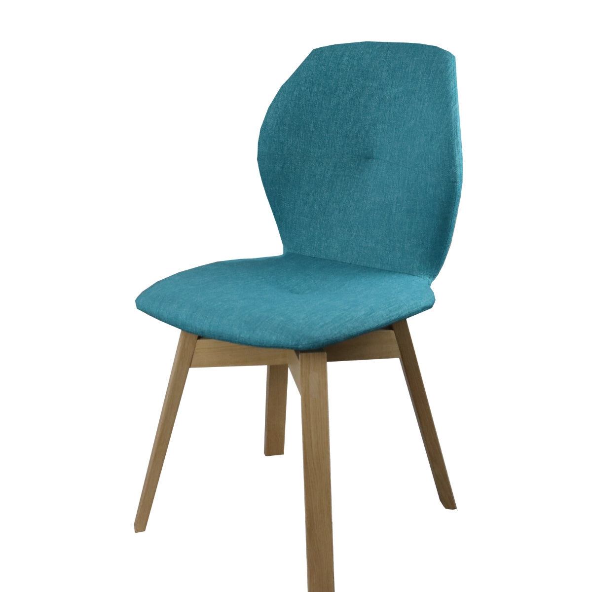 Stuhl MOOD mit Holzgestell und Stoffbezug