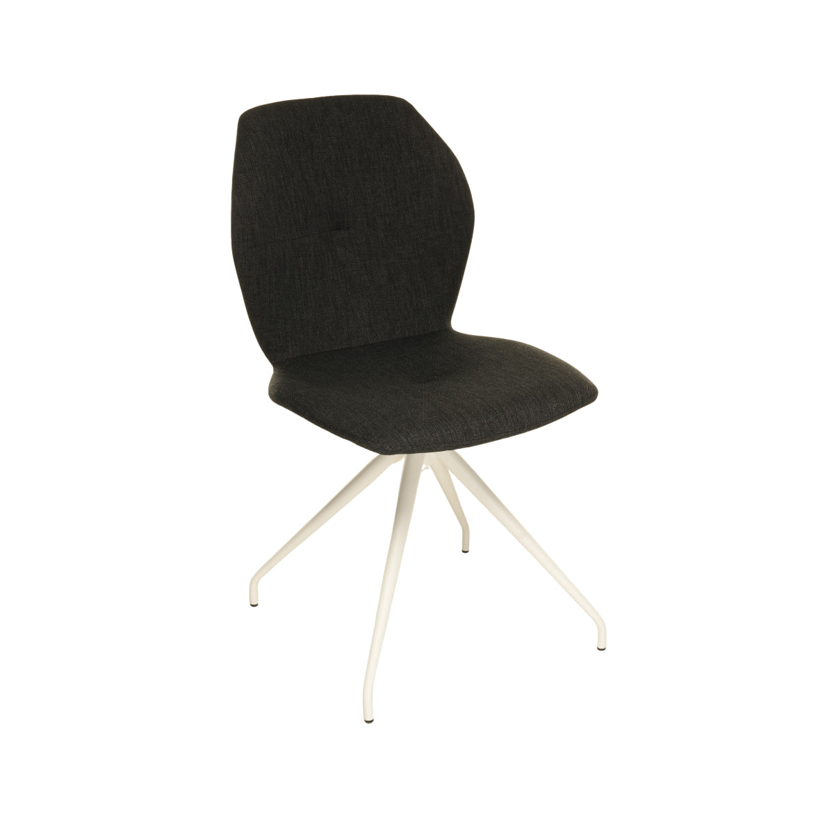 Stuhl MOOD mit Metallgestell und Stoffbezug