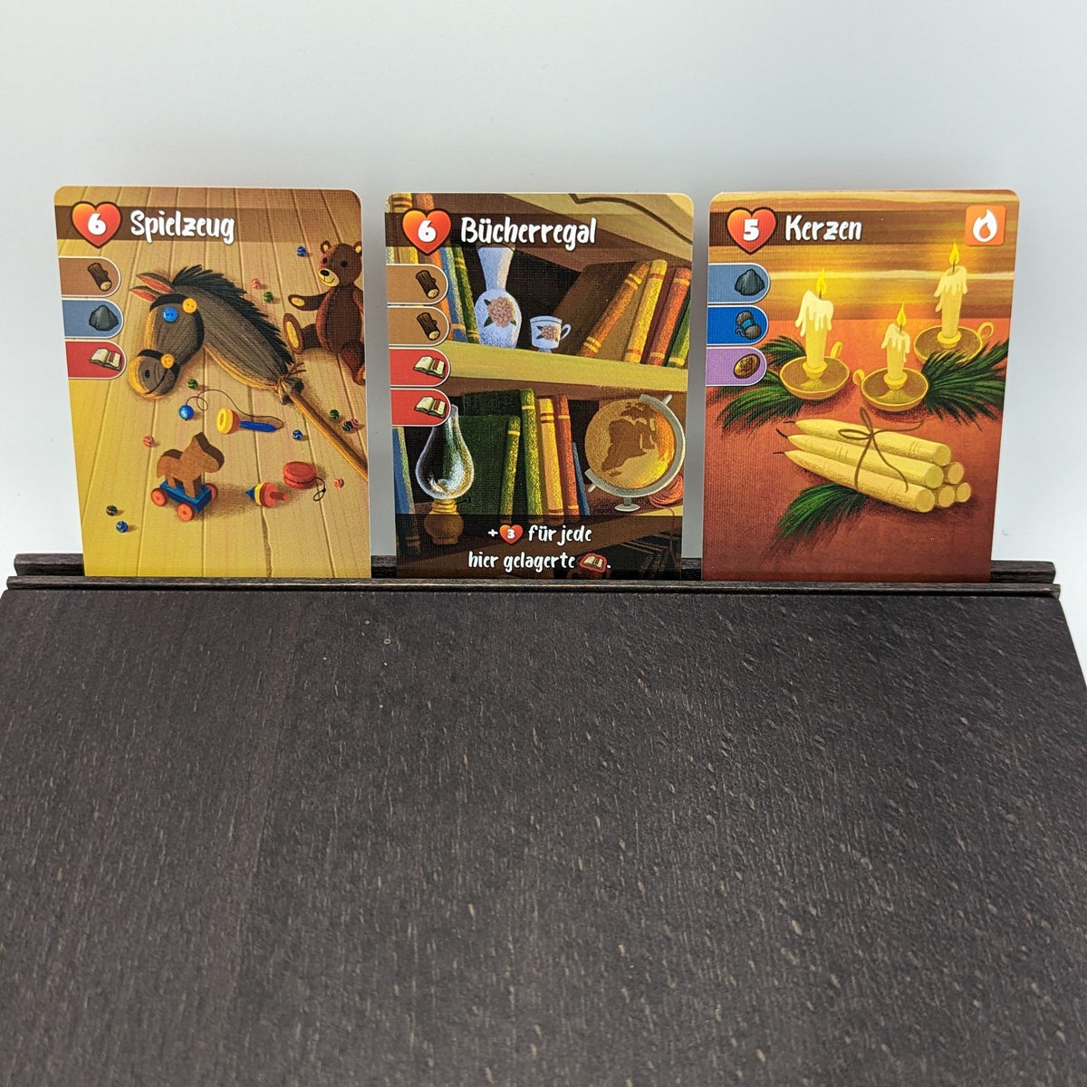 Schreib- und Ablagebrett - Aufsatz (Buche Natur oder Farbupgrade) passend für Spieltische mit integrierter Aufsatzrille