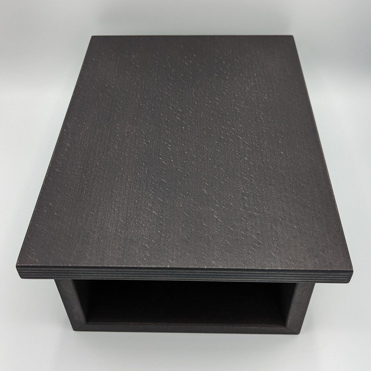 Ablagebrett mit Regalfach - Aufsatz (alle Farben) passend für Spieltische mit integrierter Aufsatzrille