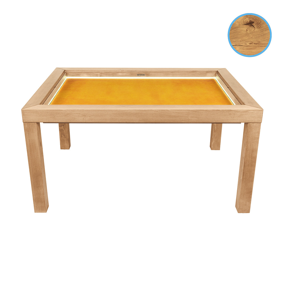 Brettspieltisch MAXIM (Asteiche Natur)