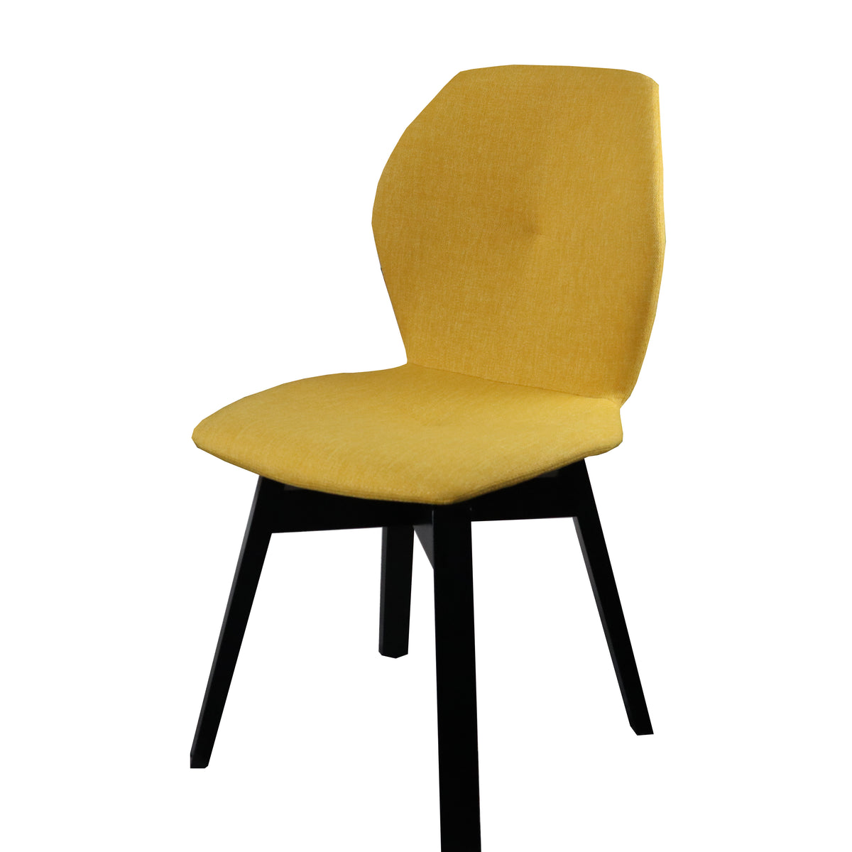 Stuhl MOOD mit Holzgestell und Stoffbezug