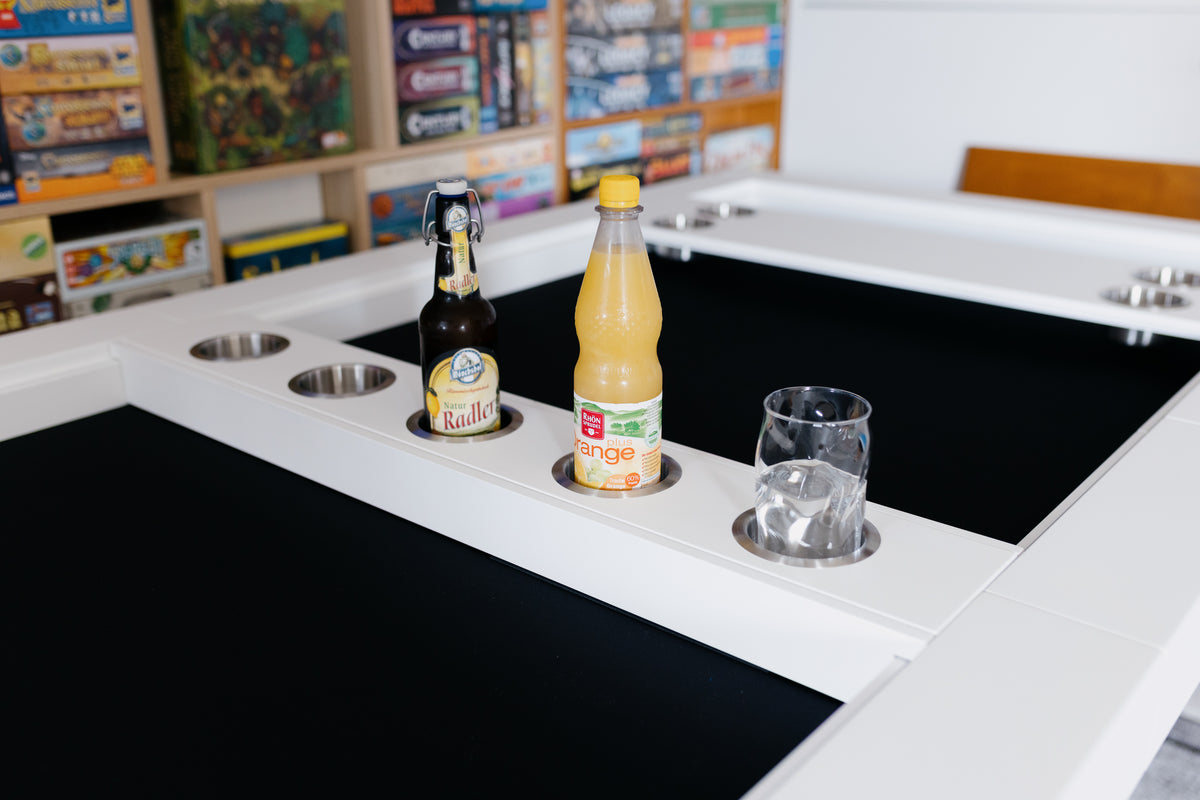 Getränkehalterplatte 5er passend für alle Kapplex Spieltische