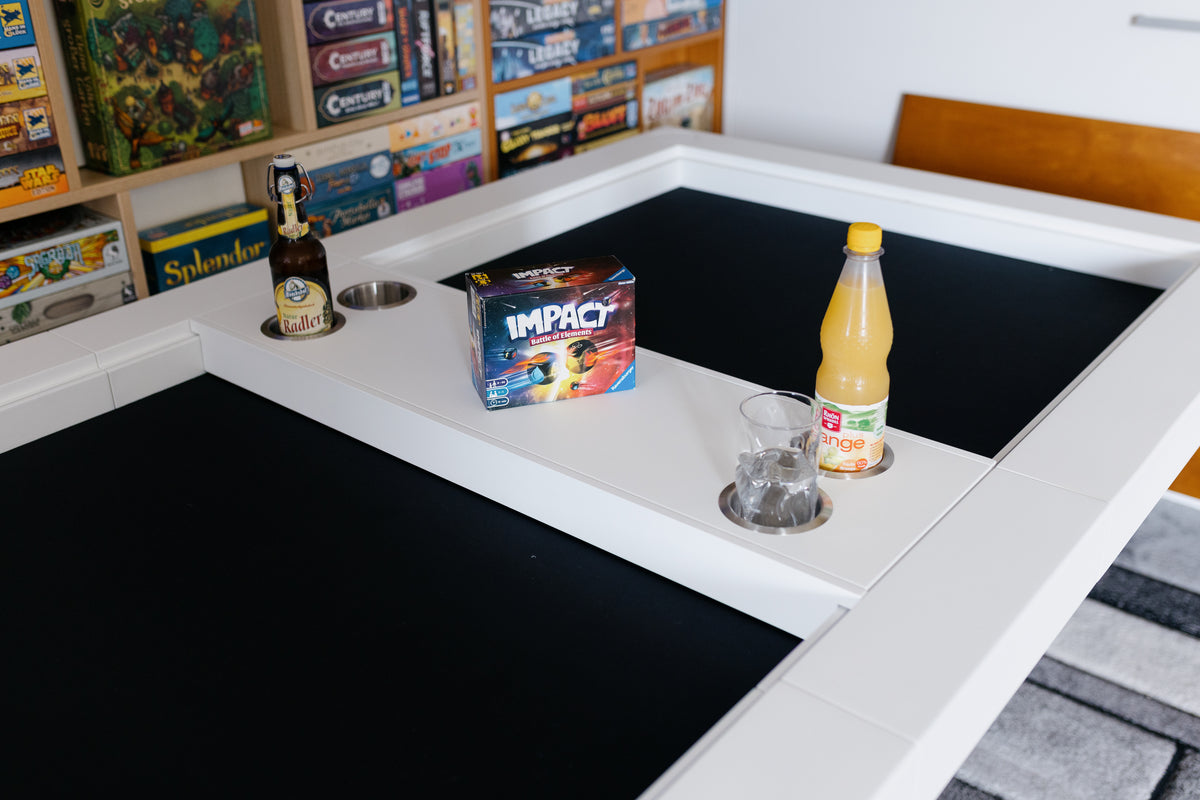 Getränkehalterplatte 4er passend für alle Kapplex Spieltische