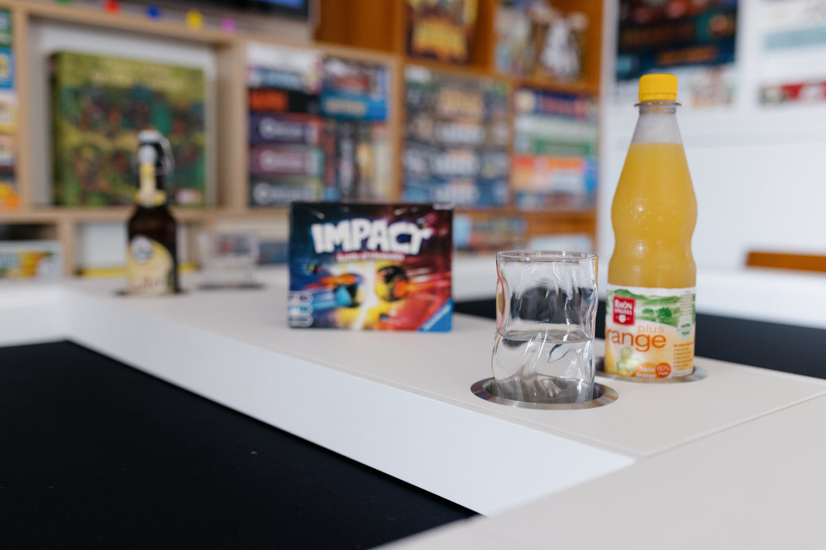 Getränkehalterplatte 4er passend für alle Kapplex Spieltische