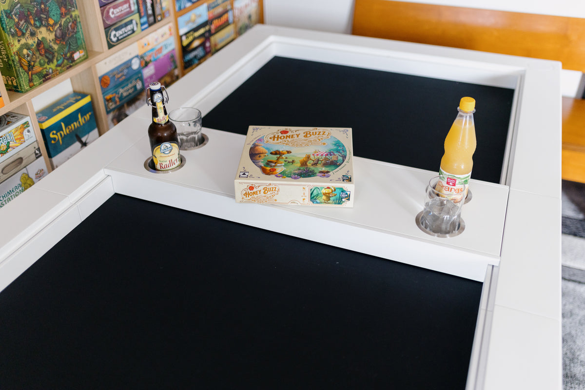 Getränkehalterplatte 4er passend für alle Kapplex Spieltische