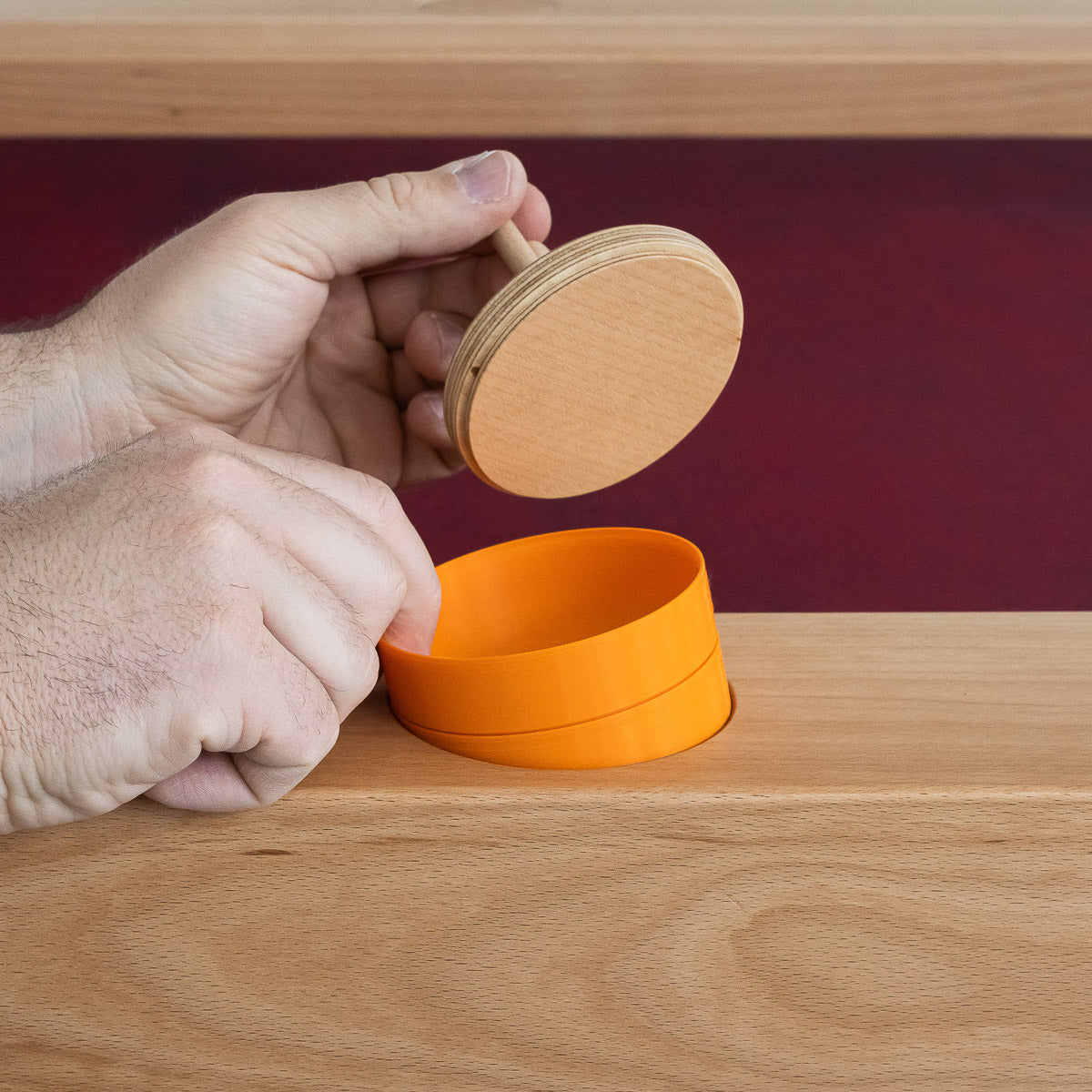 Brettspieltisch ALTAR Premium XL (Buche Natur)