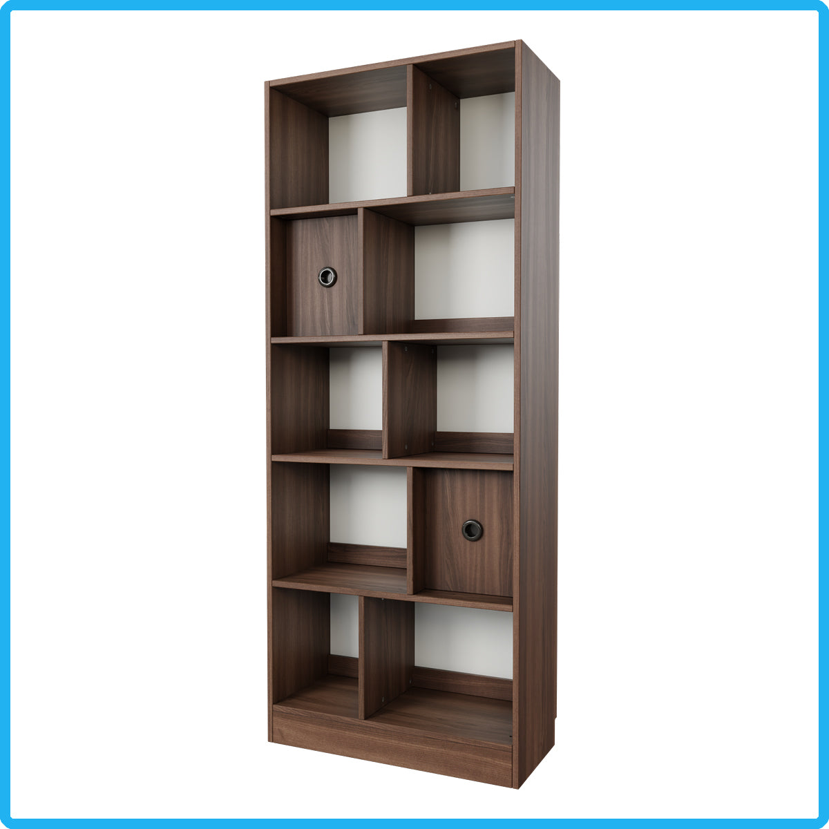 Brettspielregal EXAKT XS High5 (Holzfarben) [inkl. Lieferung & Aufbau]