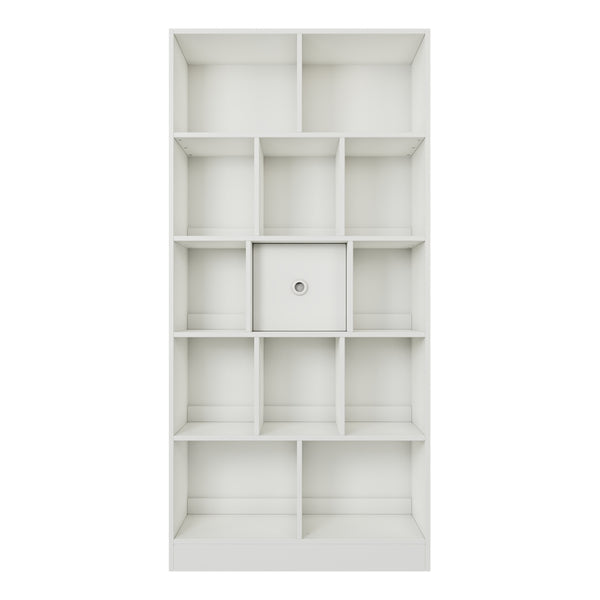 Brettspielregal EXAKT S High5 mit Türen (Unifarben) [inkl. Lieferung & Aufbau]