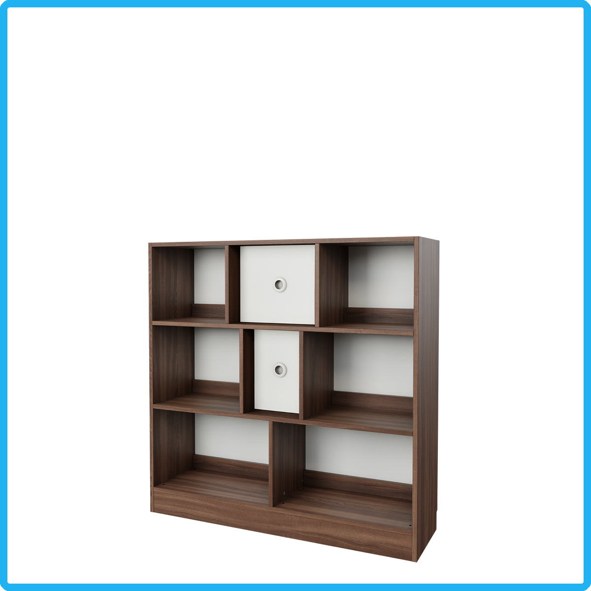 Brettspielregal EXAKT Original High3 (Holzfarben) [inkl. Lieferung & Aufbau]