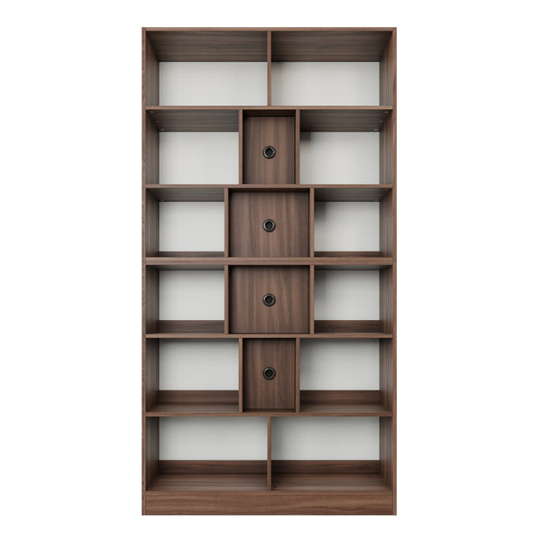 Brettspielregal EXAKT Original High6 (Holzfarben) [inkl. Lieferung & Aufbau]