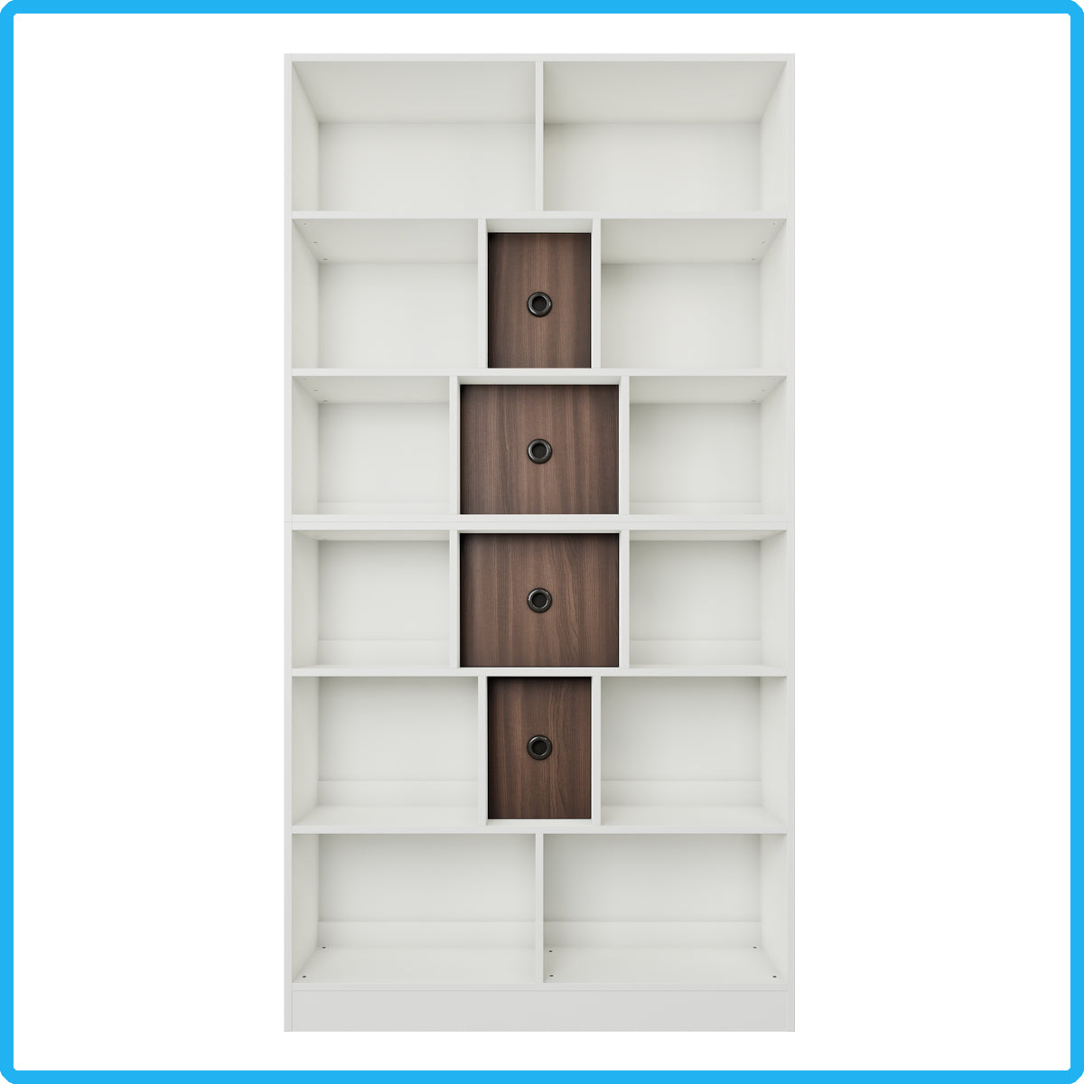 Brettspielregal EXAKT Original High6 (Unifarben) [inkl. Lieferung & Aufbau]